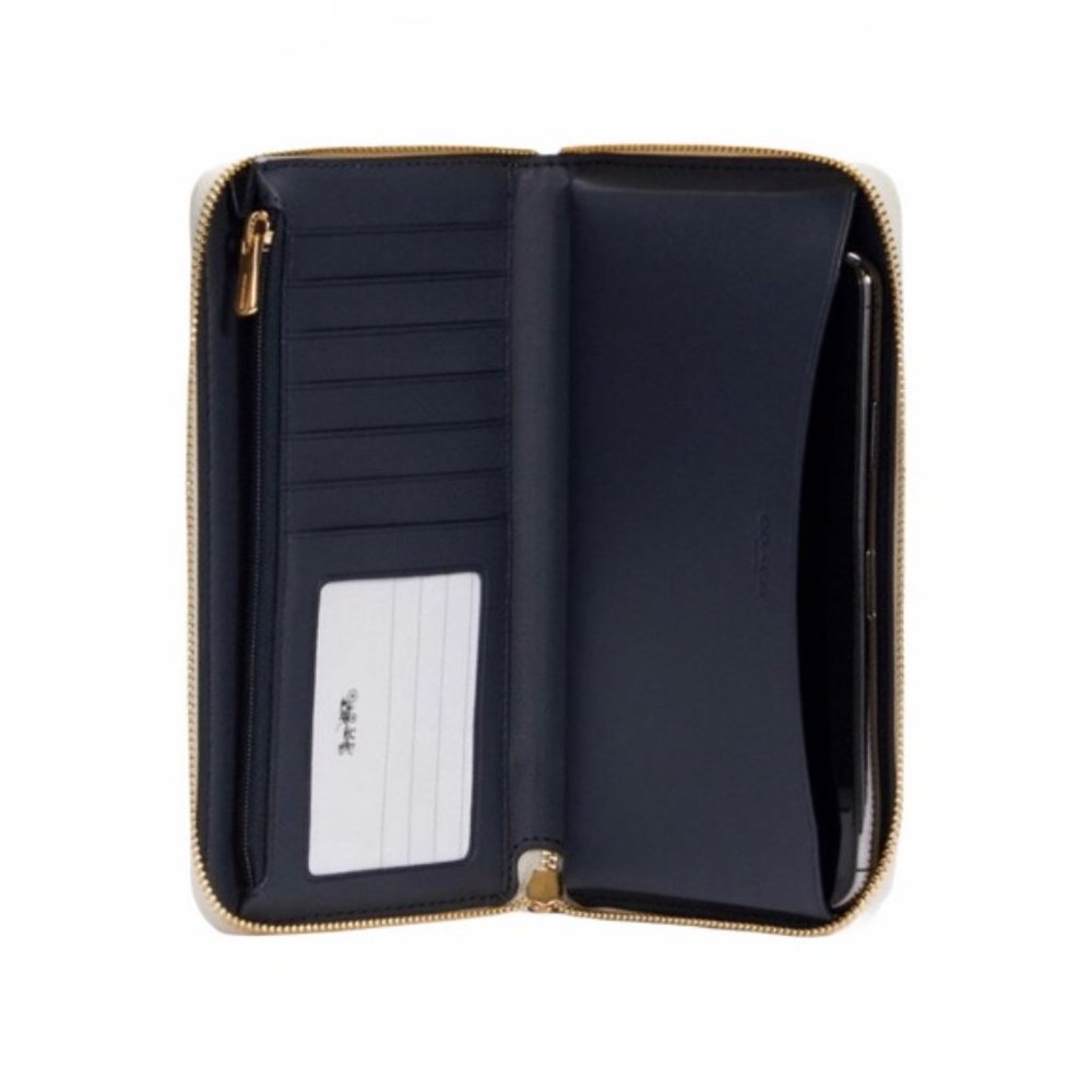SOLD COACH Dempsey Signature Large Phone Wallet - Picture 2 of 5